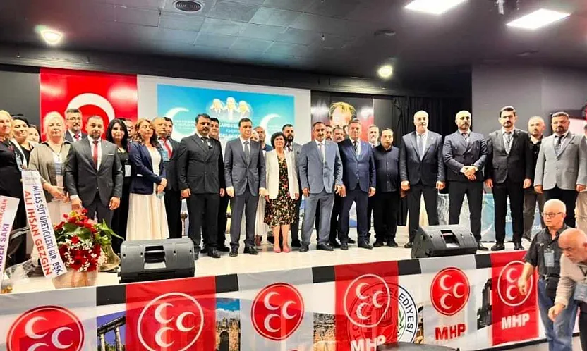 MHP Milas'ta Başkan Ongün güven tazeledi