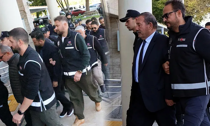 Milas Belediyesi operasyonunda 18 tutuklama