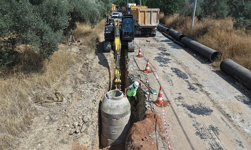 Milas Menteş'te kanalizasyon altyapısı için ilk adım atıldı