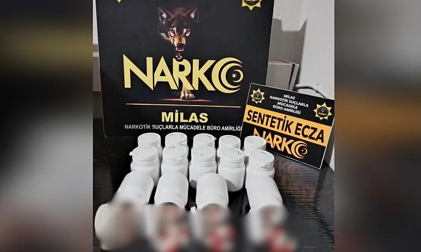 Milas'ta uyuşturucu operasyonu