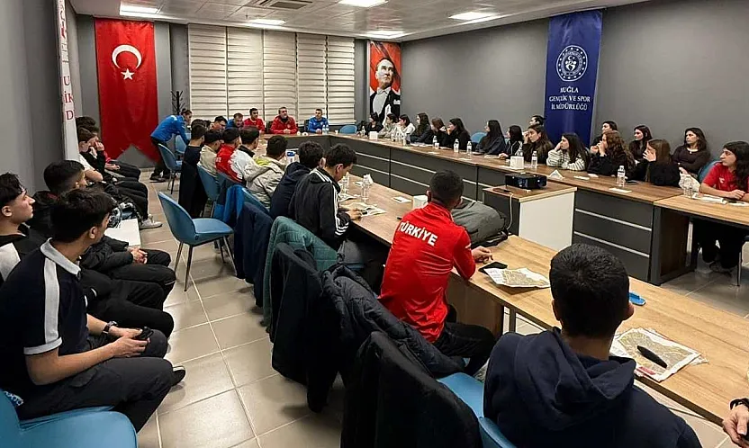 Milli oryantiringciler Muğla'da güç depoluyor