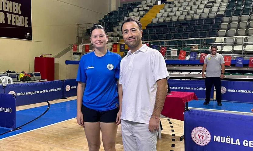 Milli sporcu Sıla Aleyna, Muğla'yı şampiyonada temsil ediyor