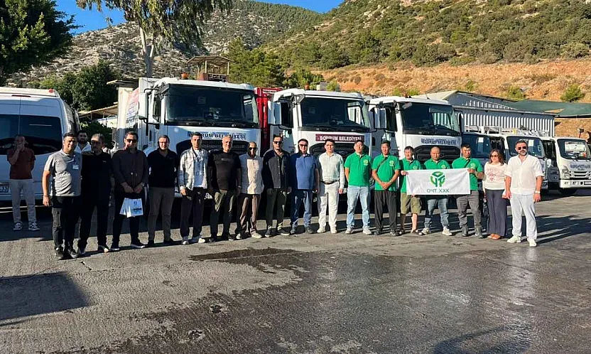 Moğolistan'da kent temizliği alanında faaliyet gösteren firmanın temsilcilerinden Bodrum Belediyesine ziyaret