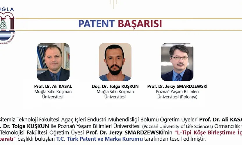 MSKÜ'den mobilya sektörüne 2 yenilikçi buluş