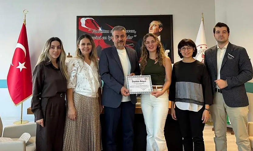 MSKÜ Dermatoloji Anabilim Dalı'na sözel bildiri birincilik ödülü