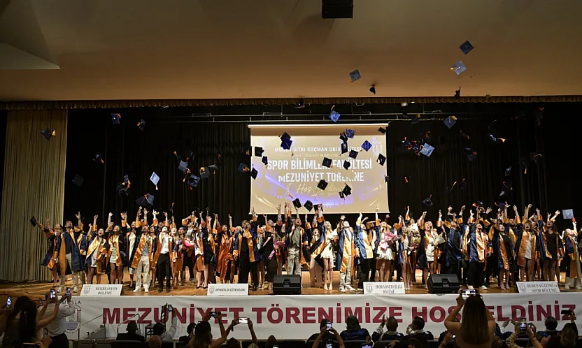 MSKÜ Spor Bilimleri Fakültesi mezunlarını uğurladı
