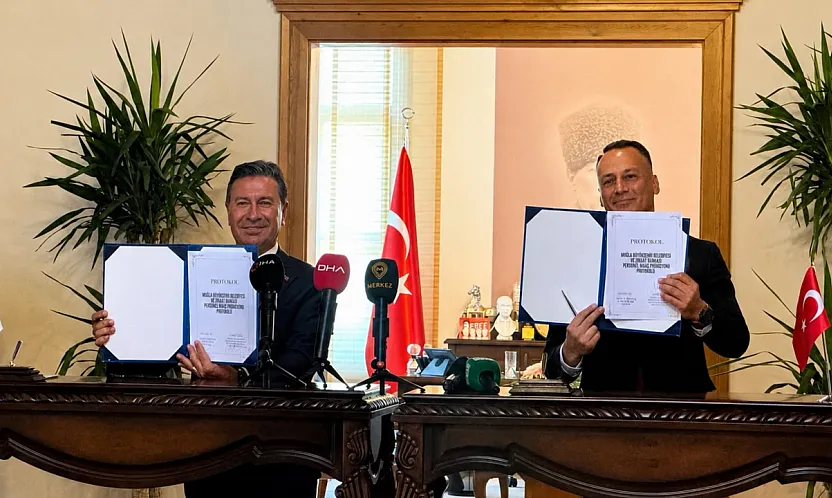 Muğla Büyükşehir ve MUSKİ personeline rekor promosyon: 'Ziraat Bankası ile 100 bin TL'lik imza'