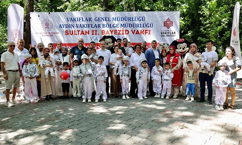 Muğla'da 19 Çocuk İçin Vakıf Geleneğiyle Sünnet Şöleni Düzenlendi