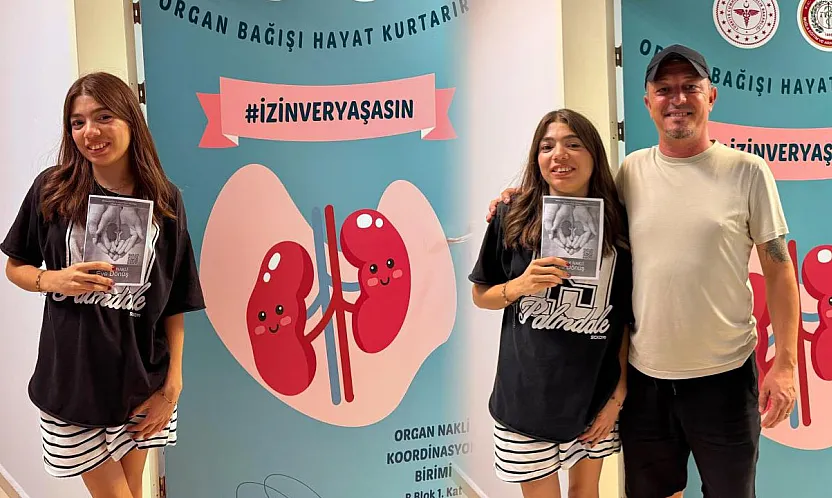 Muğla'da 19 yaşındaki Selenay'a başarılı böbrek nakli