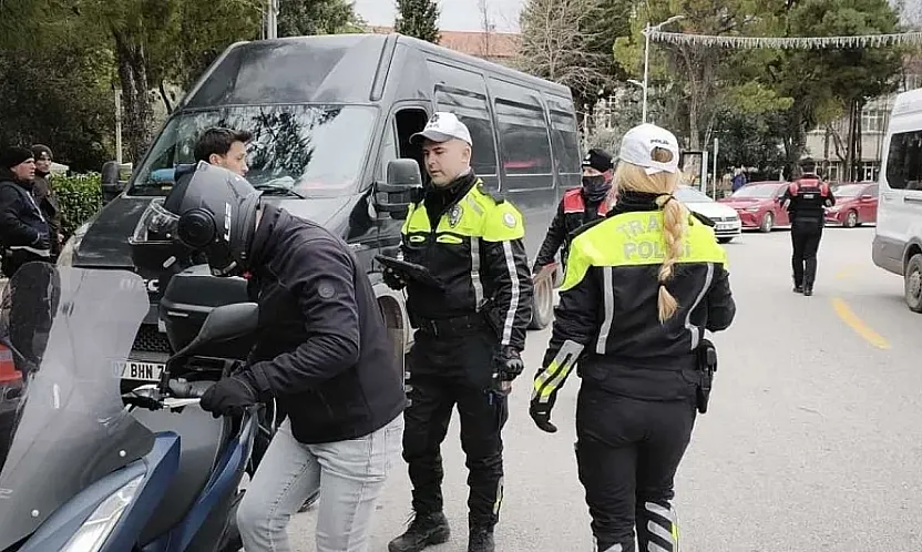 Muğla'da 2025 yılında 1,4 milyon araç denetlendi