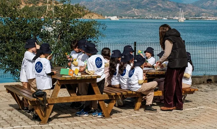 Muğla'da 450 çocuk yaz tatiline doğa koruma bilinciyle giriyor