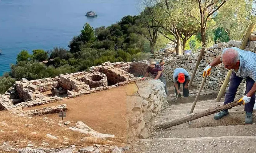 Muğla'da Amos Antik Kenti'nde 2026 Kazıları Başladı
