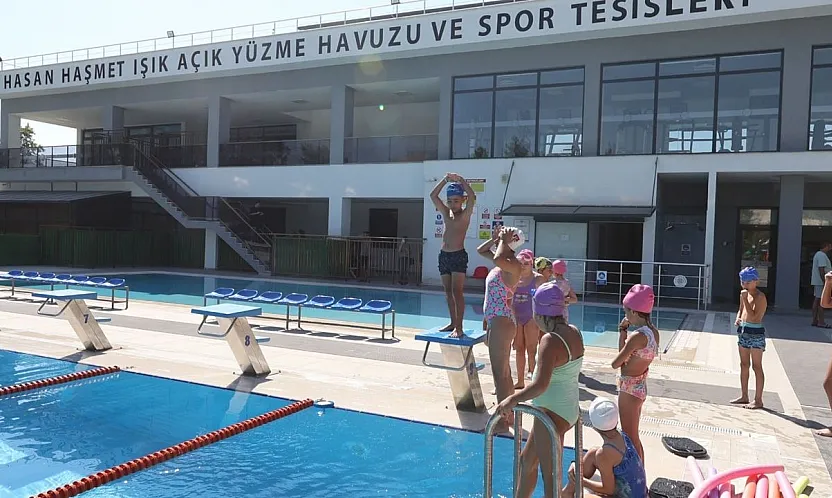 Muğla'da çocuklar yazı havuzda karşılayacak