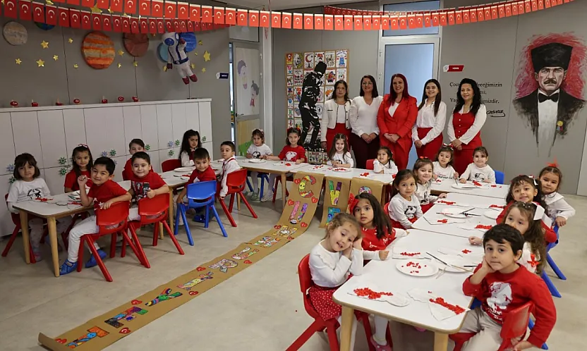 Muğla'da Cumhuriyet Çocukların Hayalleriyle Renklendi