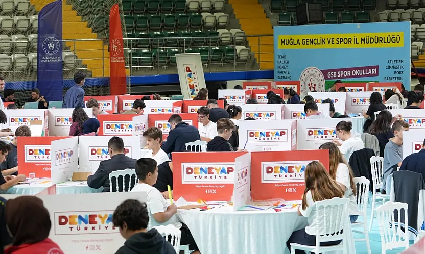 Muğla'da Deneyap uygulama sınavı yoğun katılımla gerçekleştirildi