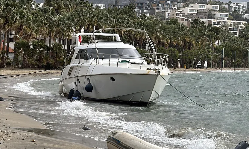 Muğla'da fırtına etkili oluyor