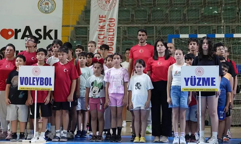 Muğla'da GSB ve engelsiz spor okulları yaz dönemi coşkuyla başladı
