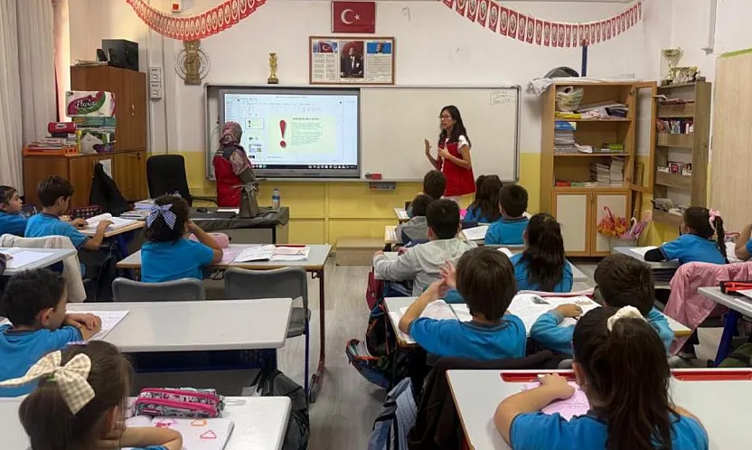 Muğla'da ilkokul öğrencilerine gıda israfının önlenmesi eğitimi