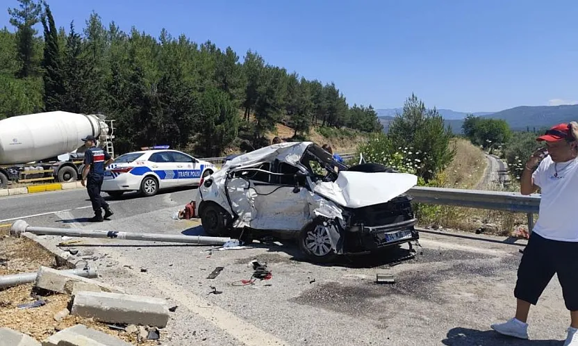 Muğla'da kaza: 4 yaralı