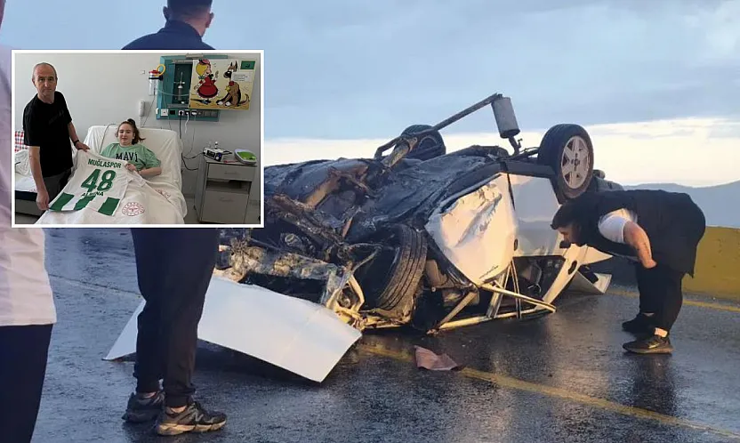 Muğla'da Kazada Ağır Yaralanan 15 Yaşındaki Almina Sağlığına Kavuşuyor