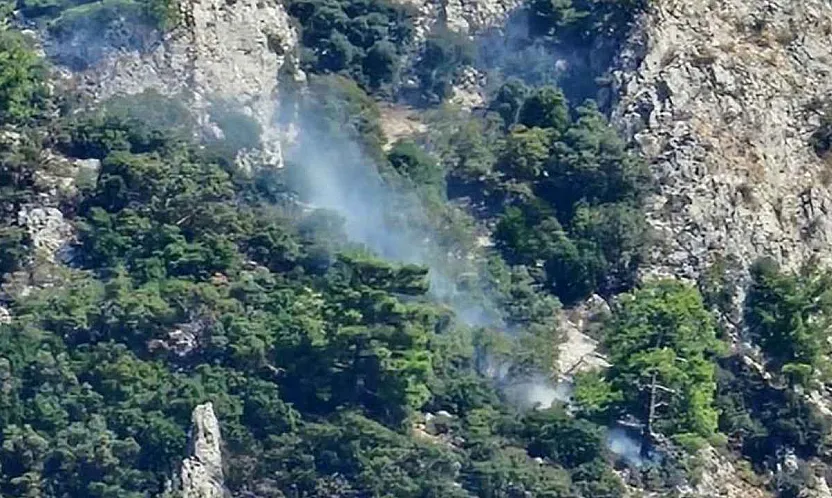Muğla'da makilik alanda çıkan yangın kontrol altına alındı