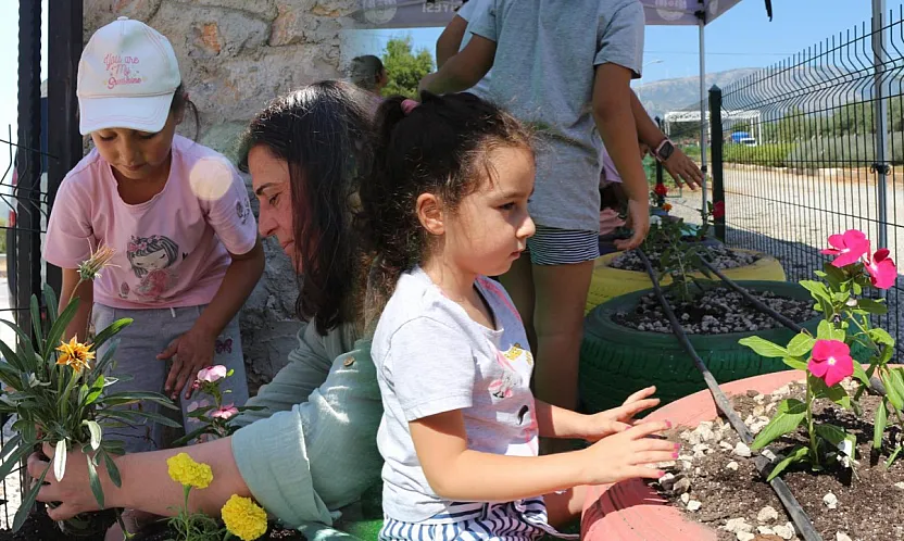 Muğla'da Minik Çiftçiler Tarım Akademisi eğitimlere başladı