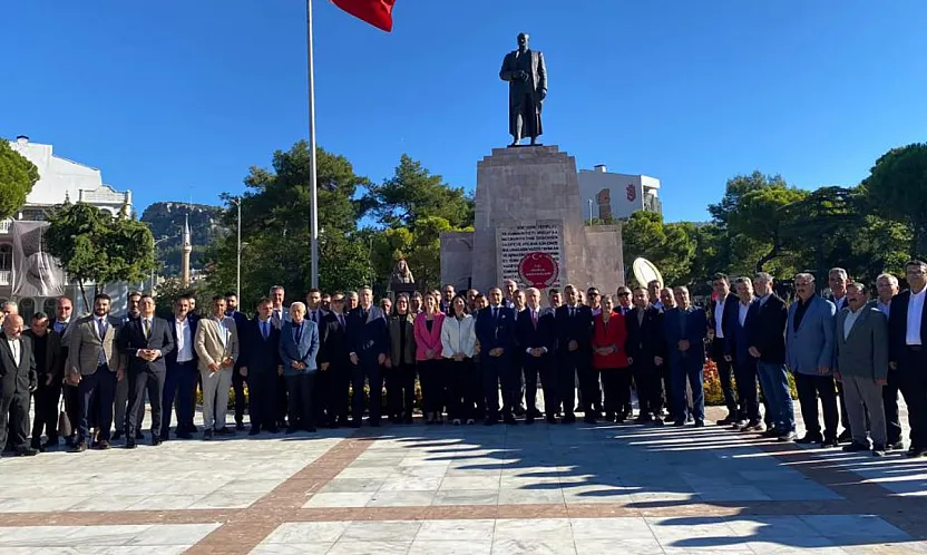 Muğla'da Muhtarlar Günü dolayısıyla tören düzenlendi