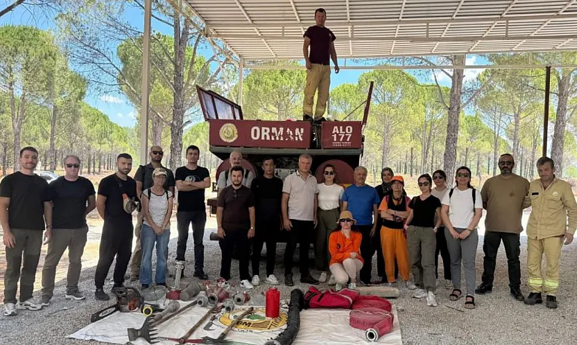 Muğla'da orman yangın gönüllüsü eğitimleri devam ediyor