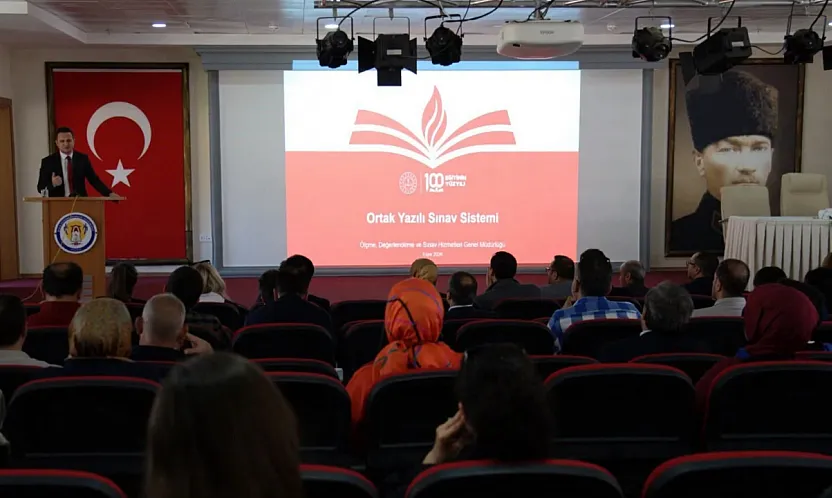Muğla'da ortak yazılı sınav sistemi bilgilendirme toplantısı düzenlendi