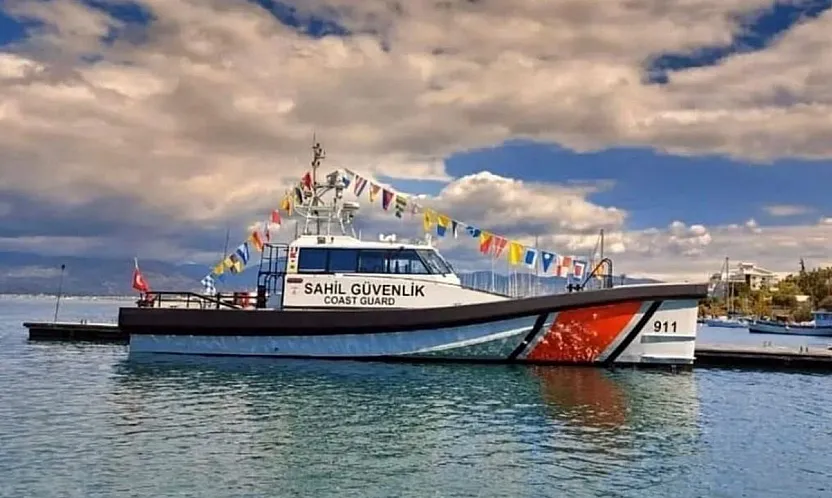 Muğla'da Sahil Güvenlik botları Denizcilik ve Kabotaj Bayramı'nda ziyarete açıldı