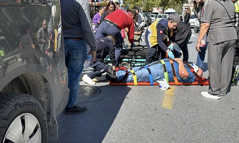 Muğla'da ticari araç yaşlı vatandaşa çarptı