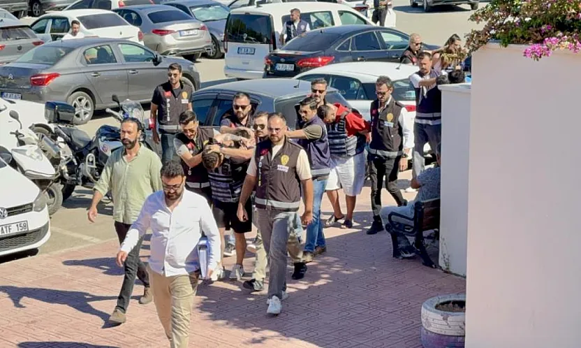 Muğla'daki cinayet soruşturmasında 7 şüpheli adliyeye sevk edildi