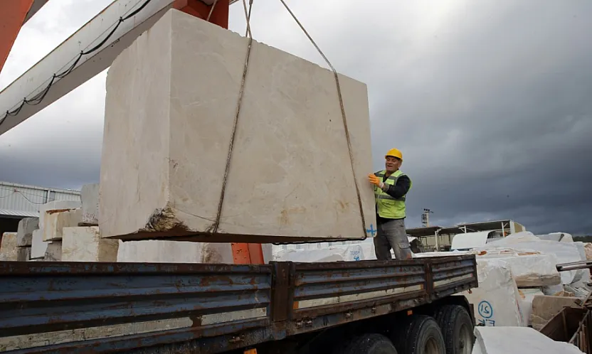 Muğla'dan 60 ülkeye satılan mermerden 100 milyon doların üzerinde ihracat geliri sağlandı