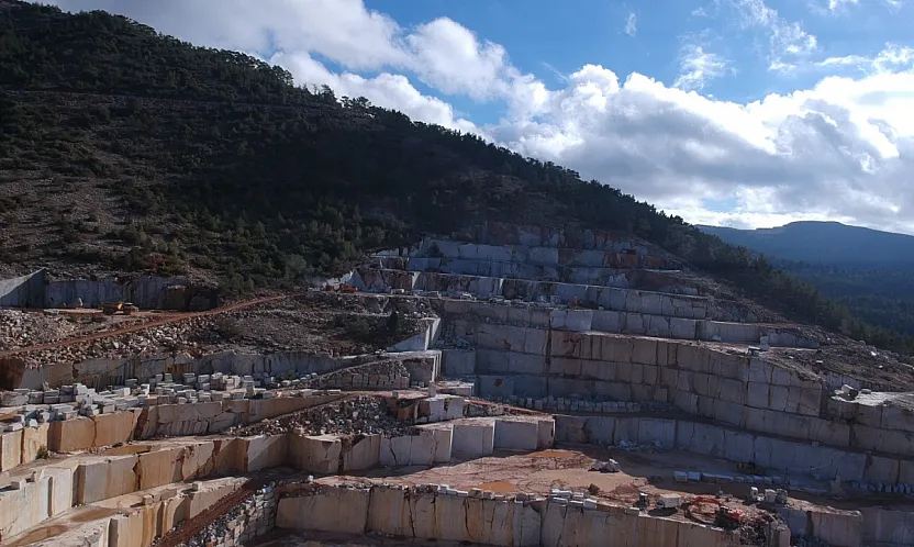 Muğla'dan 9 ayda 75 milyon dolarlık mermer ihracatı yapıldı