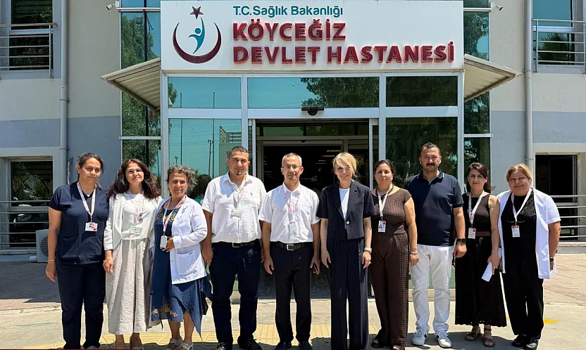 Muğla İl Sağlık Müdürü Dr. Eriş Başaran Akça, Köyceğiz ve Ortaca Devlet Hastanelerini Ziyaret Etti