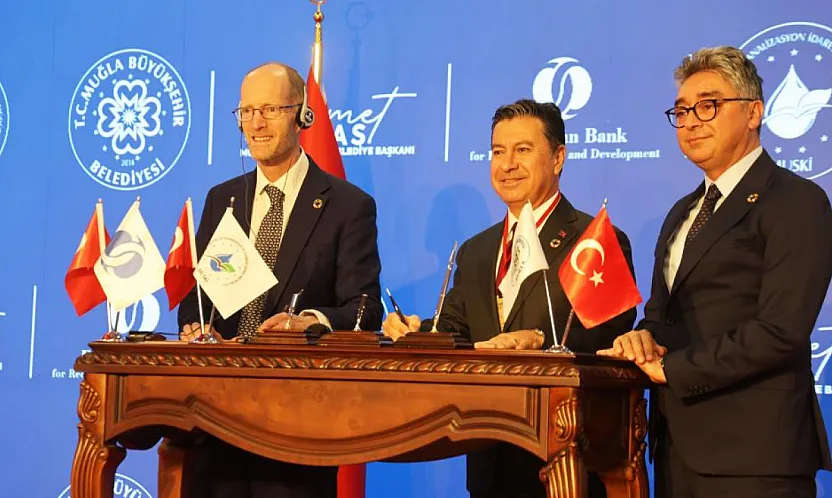 Muğla'nın su geleceği için 62,9 milyon avroluk finansman anlaşması