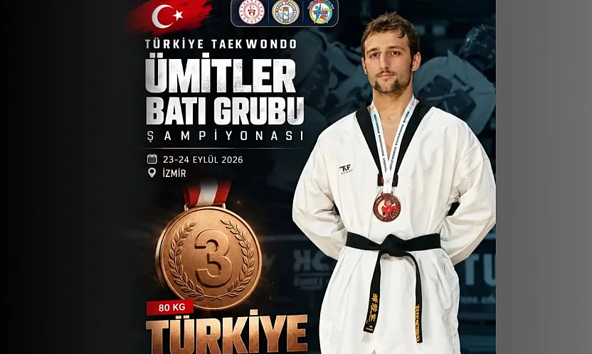 Muğlalı sporcu Karabacak Türkiye üçüncüsü oldu