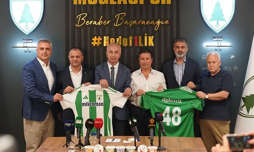 Muğlaspor'da sponsorluk imzaları atıldı