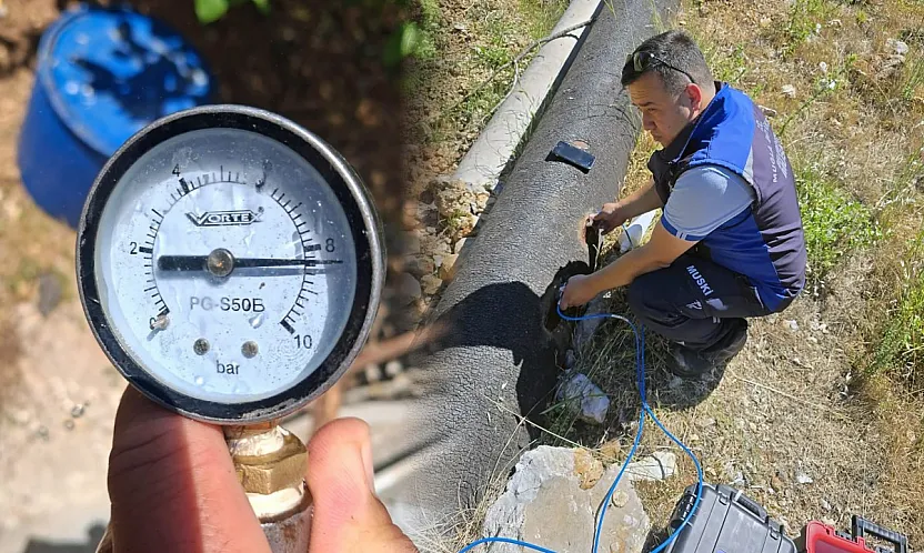 MUSKİ 6,5 ayda 7 milyon m3 su kaybını önledi