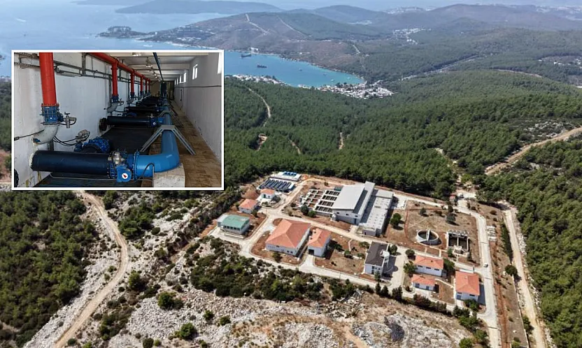 MUSKİ Bodrum'a yüzde 25 ilave su sağladı