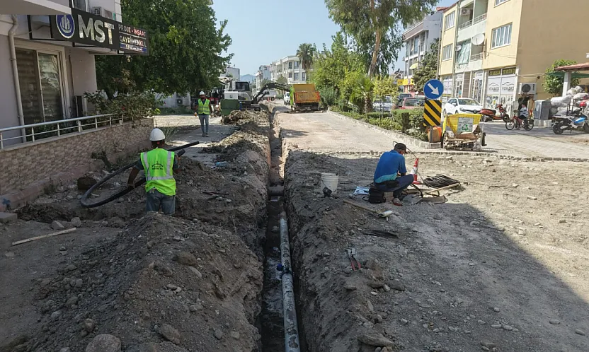 MUSKİ, Dalaman'da 48 Bin Metre İçme Suyu Hattı Yeniledi