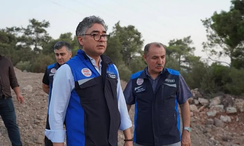MUSKİ Genel Müdürü Şengül Bodrum'un su sorununu çözecek yatırımları inceledi