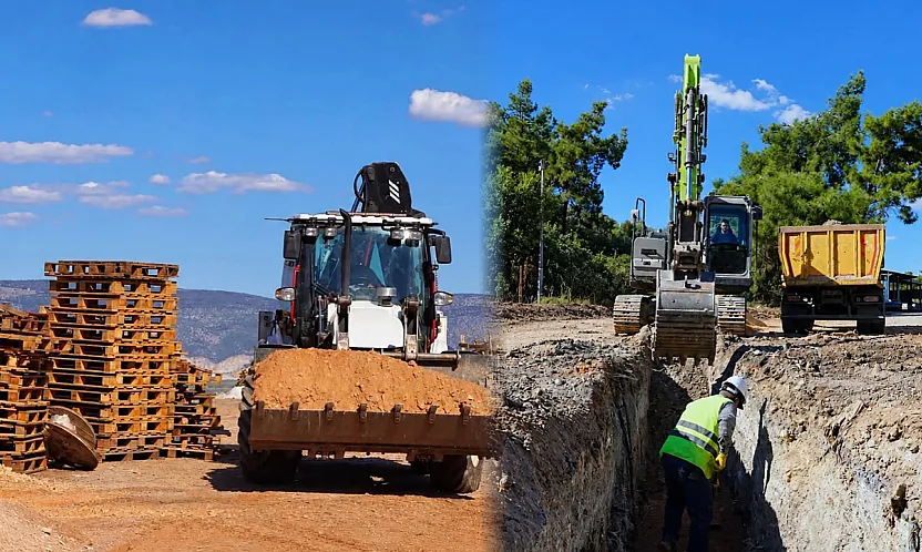 MUSKİ, Güllük'te su kesintilerini önlemek için hatları yeniliyor