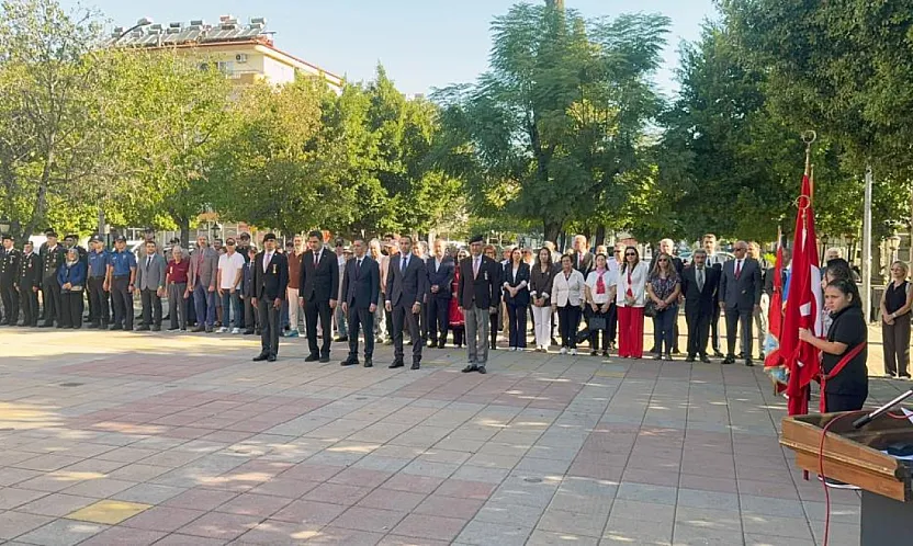 Ortaca'da 19 Eylül Gaziler Günü anıldı