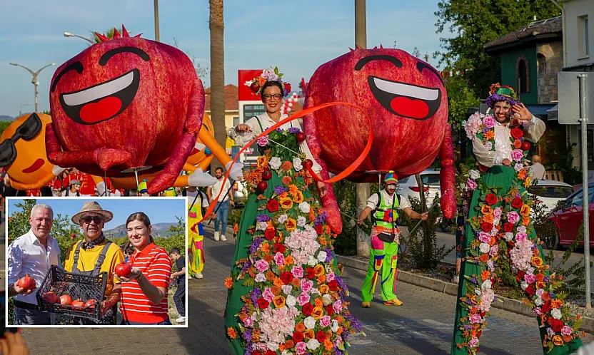 Ortaca'da 4 Gün Süren 1. Uluslararası Nar Festivali Coşkuyla Sona Erdi