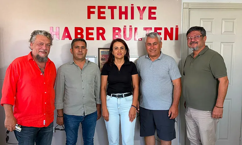Ortak yayın platformuna katılan Fethiye Haber Bülteni'ne Ziyaret
