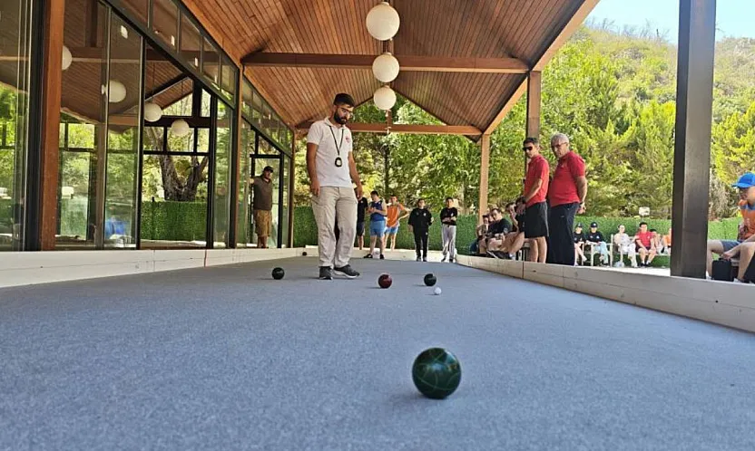 Özel sporcular Bocce Türkiye şampiyonası Muğla'da başladı