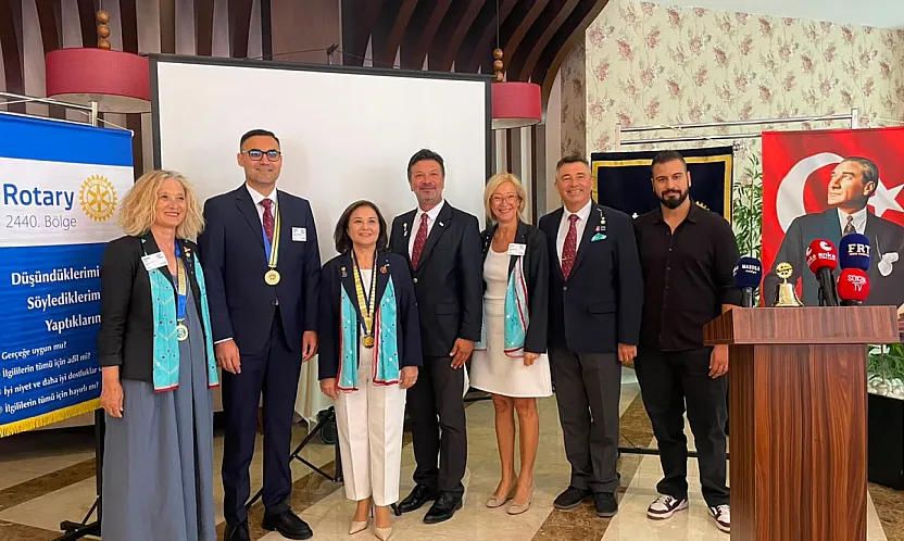 Rotary 2440, yeni dönem vizyonunu Muğla'da açıkladı
