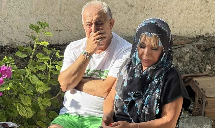 Safiye Soyman oğlunun mezarı başında gözyaşlarına boğuldu