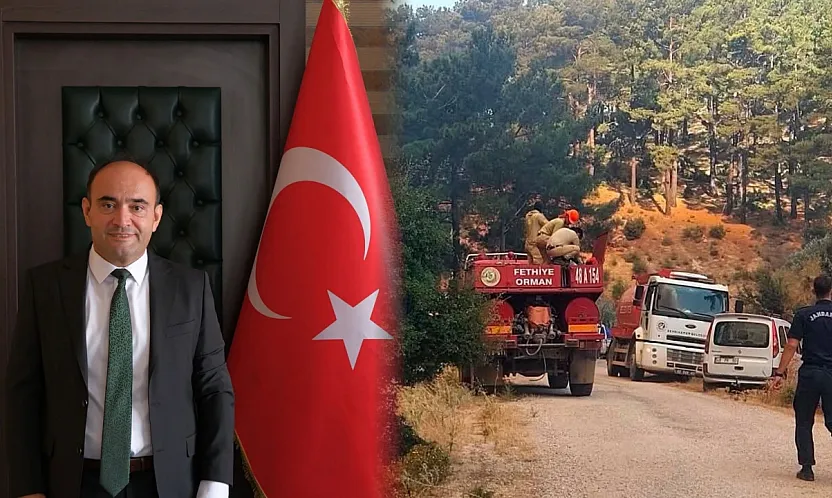 Seydikemer Belediye Başkanı Akdenizli: Yangına Tüm Gücümüzle Müdahale Ediyoruz